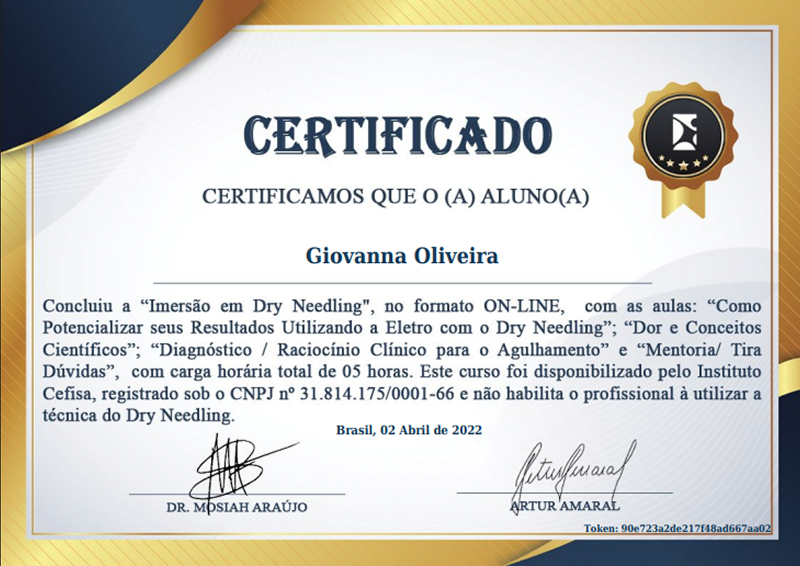 Certificado